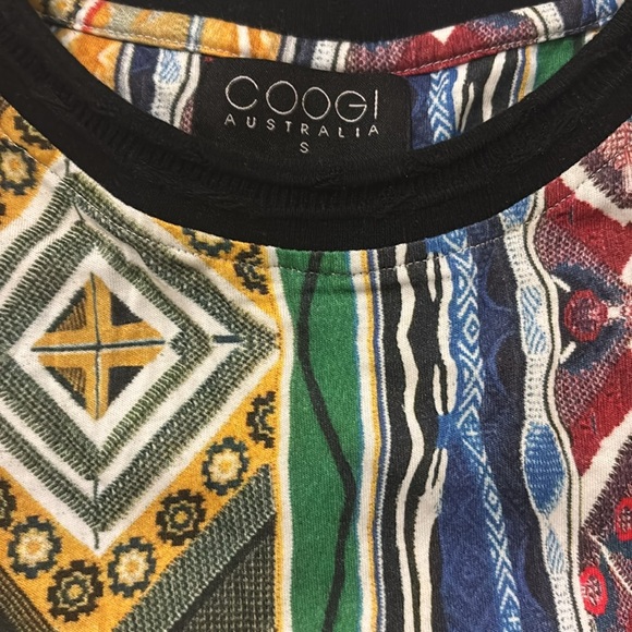 coogi knit print style t shirt - Picture 2 of 4